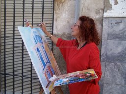 Concurso de Pintura al aire Libre en Mula 2009